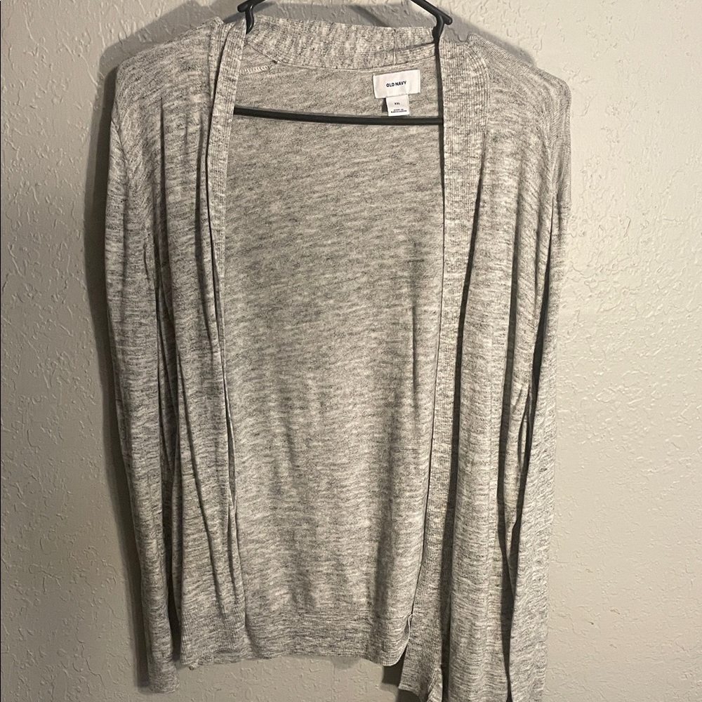 Old Navy Heather Gray Women's Cardigan